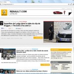 Projet : un blog tout neuf pour le renault.com